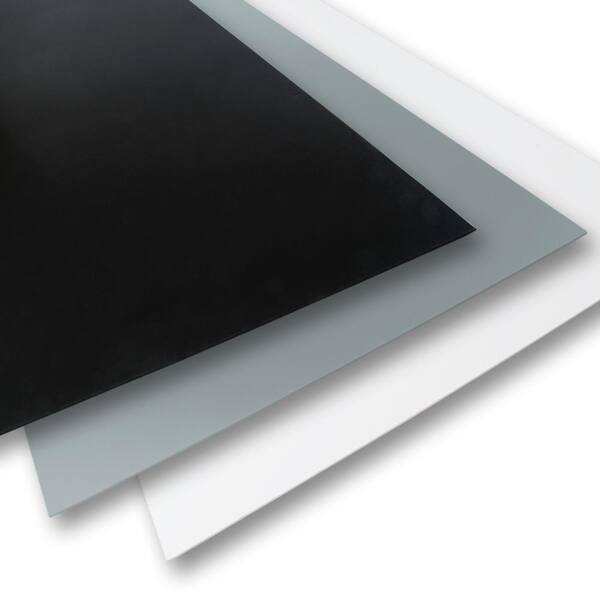 White Foam PVC x .236 in x 24 in Palight ProjectPVC 18 in 