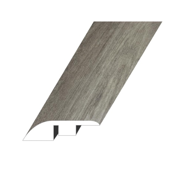 null Vagabond Nirvana Grey 0.6 in. Thick x 1.8 in. W x 94.5 in. L ESPC Vinyl Reducer Molding