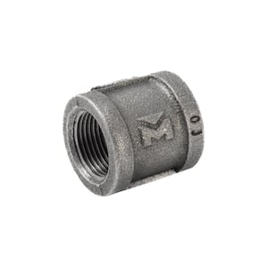 3/4 in. Black Malleable Iron FPT x FPT Coupling Fitting