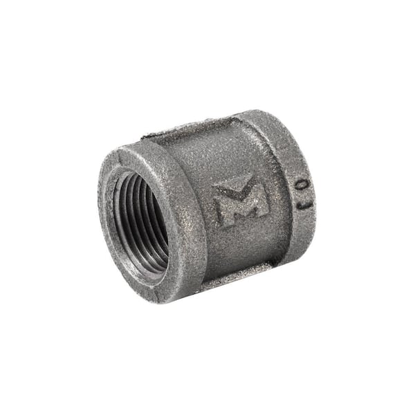 Southland 3/4 in. Black Malleable Iron FPT x FPT Coupling Fitting
