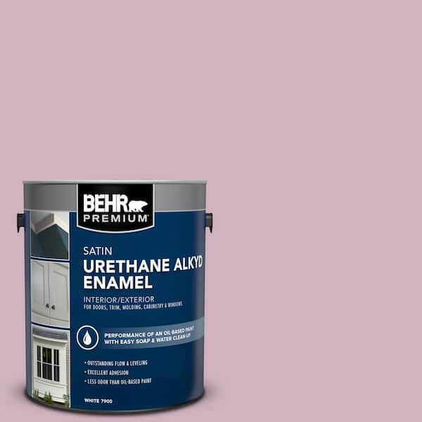 1 gal. #S120-3 Candlelight Dinner Urethane Alkyd Satin Enamel Interior/Exterior Paint
