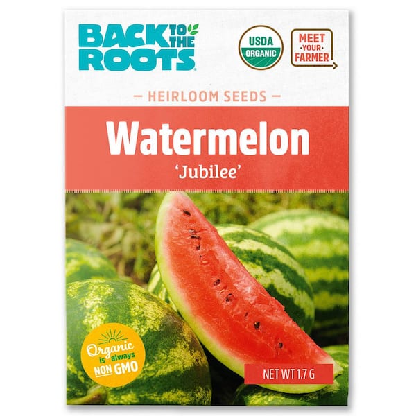 Back to the Roots Watermelon Jubilee Organic Seed (1-Pack) 46153