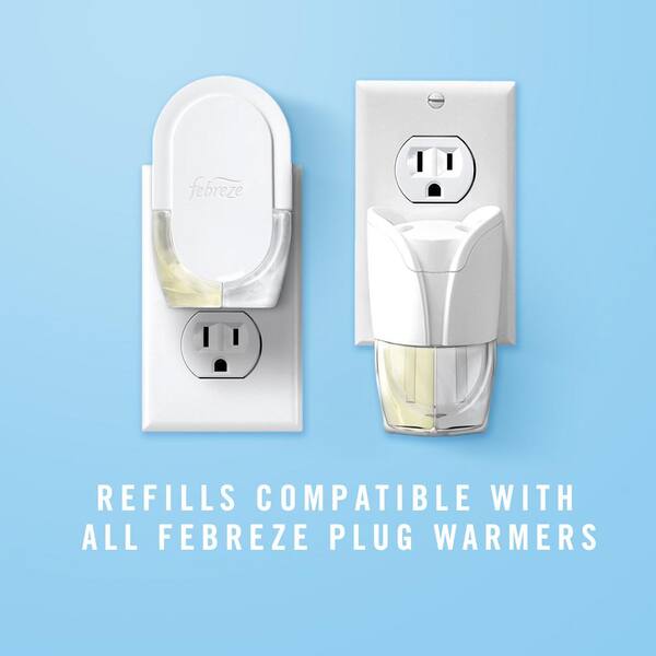 Febreze Plug Light 0 87 Oz Bamboo Scent Scented Oil Refill And Warmer Air Freshener Mist 2 Pack 079168938718 Bamboo Scent Scented Oil Refill, Plug In Oil Warmer