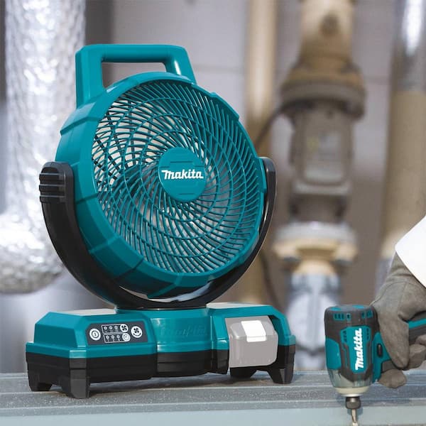 Makita DCF201Z 9 inch 18V Lithium‑Ion Cordless Fan for sale online 
