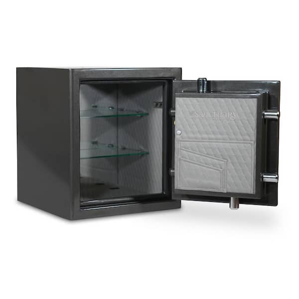 Platinum 1.96 cu. ft. Fireproof/Waterproof Home and Office Safe w/ Electronic Lock, Dark Gray Metallic Finish