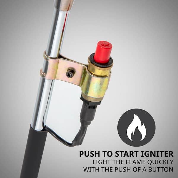 Details about   Propane Torch Weed Burner Torch,Weed Torch with Push Button Igniter and 6.5 f... 