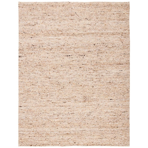 Natura 2 ft. x 4 ft. Beige Gradient Solid Color Area Rug