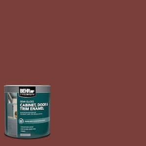 1 qt. #PPU2-02 Red Pepper Semi-Gloss Enamel Interior/Exterior Cabinet, Door & Trim Paint