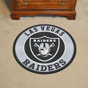 FANMATS NFL - Las Vegas Raiders 30 in. x 72 in. Indoor Ticket Runner Rug  23132 - The Home Depot