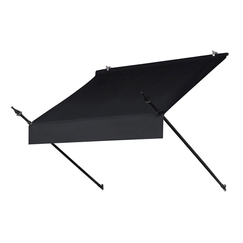 Awnings in a Box 4 ft. Designer Manually Retractable Awning (36.5 in. Projection) in Ebony -  3020769