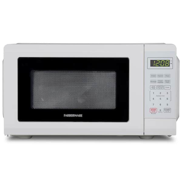 Photo 1 of (PARTS ONLY)Farberware Classic FMG07WHT 0.7 Cu. Ft 700-Watt Microwave Oven