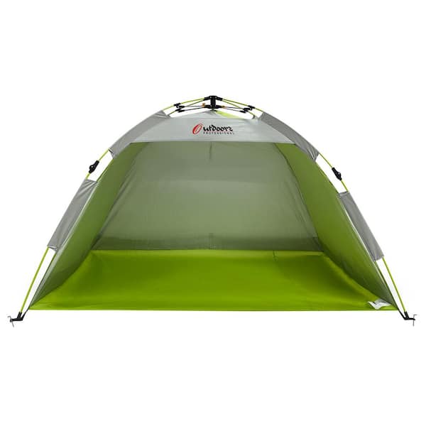 Outdoors Professional Beach Summer Green Automatic Pop-up Sun Shelter Tent