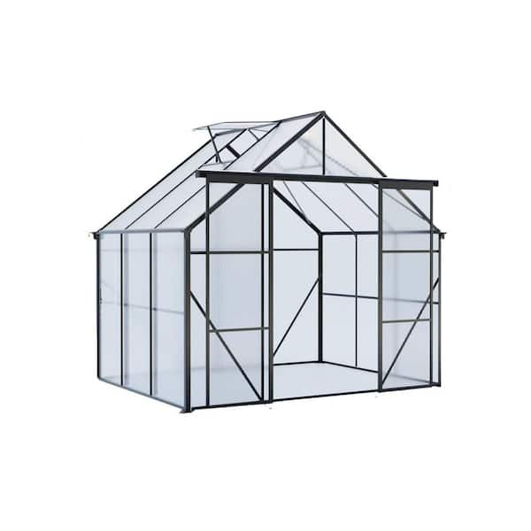 VAMOP 73.5 in. W x 94.5 in. D x 89.5 in. H Outdoor Patio Greenhouse
