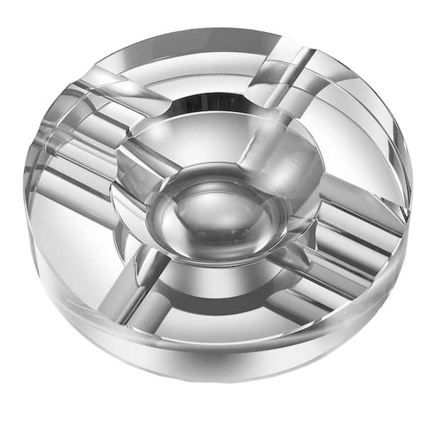 Visol Elara Round Crystal Cigar Ashtray