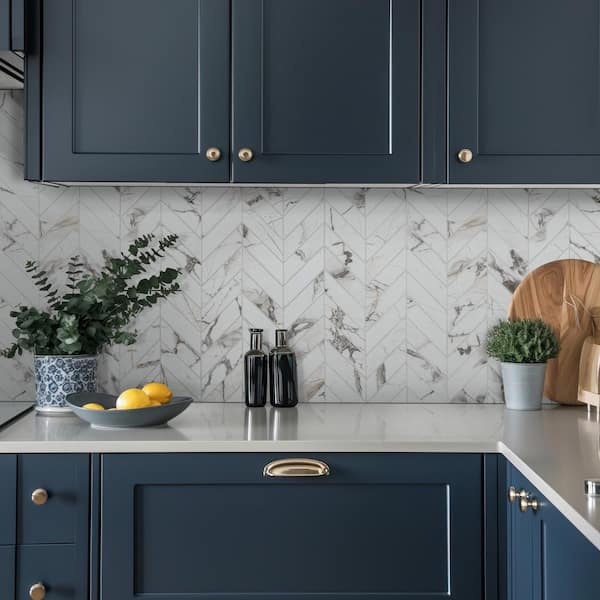 Take Home Sample-Lockson Mix 4 in. x 4 in Matte Porcelain Mesh-Mounted Mosaic Floor and Wall Tile