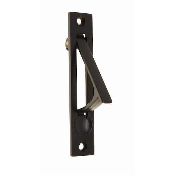4 in. Solid Brass Edge Pull in Oil-Rubbed Bronze
