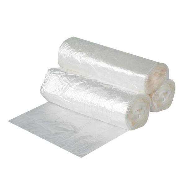 Aluf Plastics 10 Gal. High Density Clear Commercial Grade Trash Bags (1000-Count)