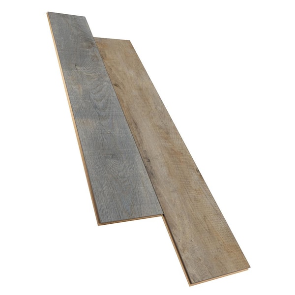 Krono Original Grey Restoration Oak 10 mm T x 8 in. W Waterproof