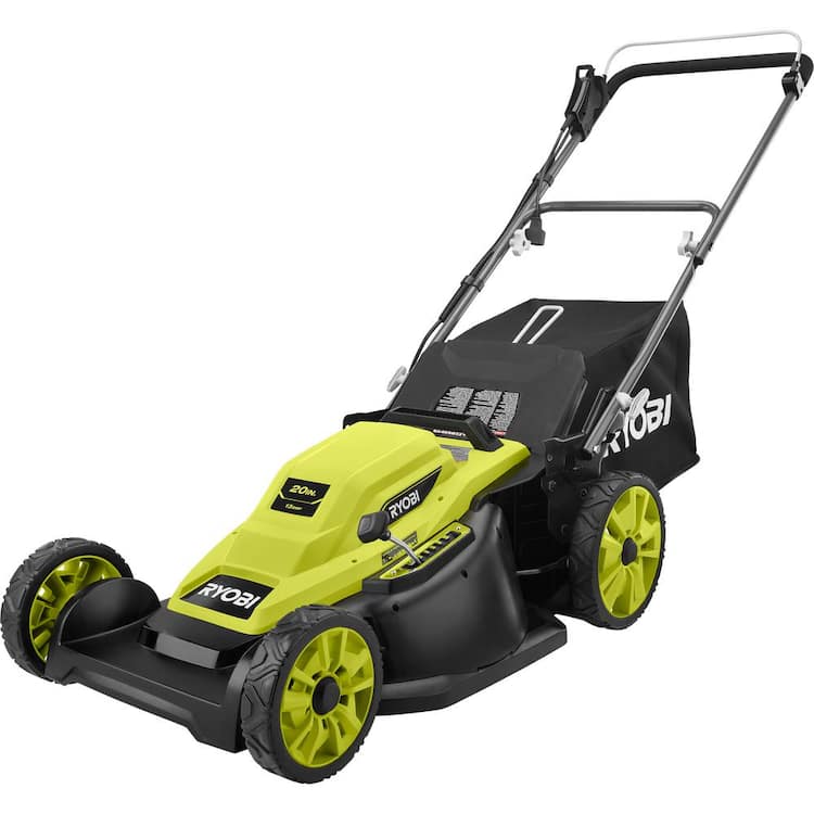 RYOBI 20 in. 13 Amp Electric Walk Behind Lawn Mower – Home Depot ...