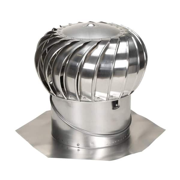 Air Vent 14 in. Mill Aluminum Internally Braced Wind Roof