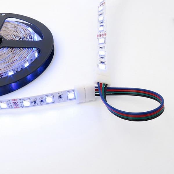 loodyed LED Strip Connector 5 Pin 12mm Kit Include L 5PIN, Multicolored loodyed LED Strip Connector 5 Pin 12mm Kit Include L 5PIN, Multicolored
