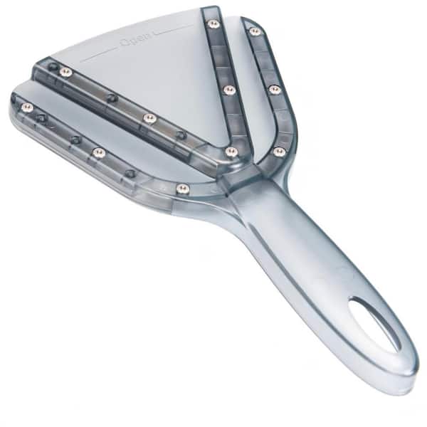 Stainless Steel Jar Opener with Long Non-Slip Handle, Adjustable Wide Mouth Grip, Effortless Lid Opening for Seniors