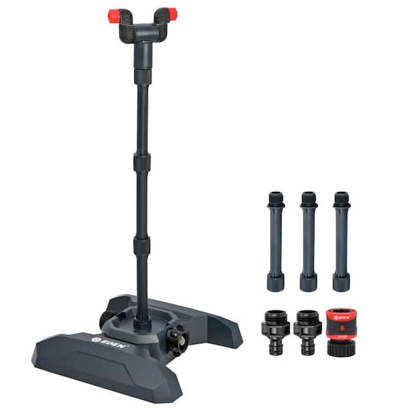 Afoxsos Wide 4 in. Misting Cooling System Tower Kit on Sled for Outdoor Patio