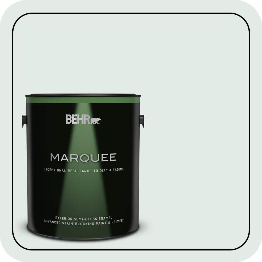 1 gal. #ICC-37 Beach Glass Semi-Gloss Enamel Exterior Paint & Primer price history on PriceWatchPro