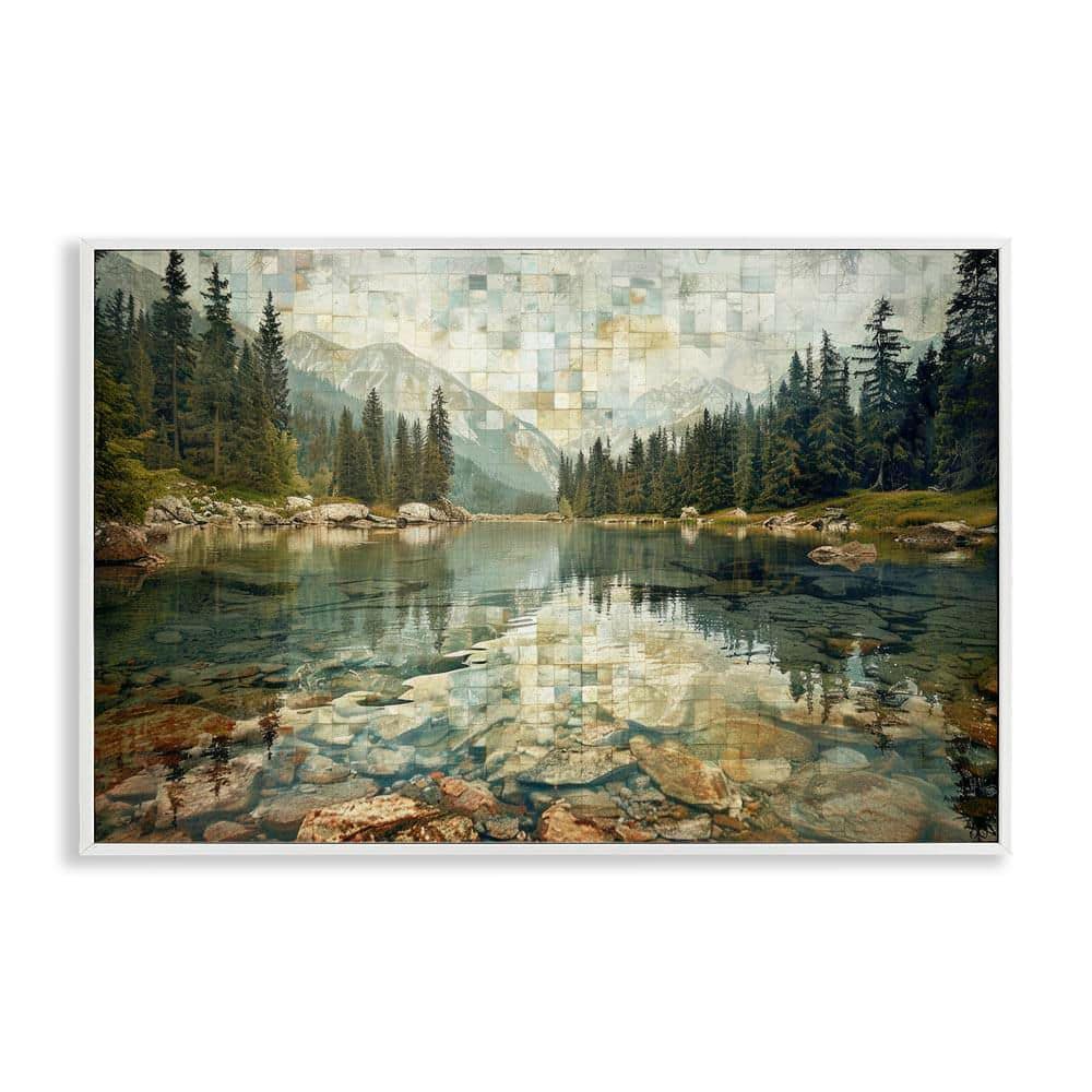 絵画 Mountain Landscape Amazon.com: Framed Mountain Landscape Wall Art, Nature Print