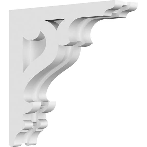 Ekena Millwork 1-7/8 in. x 8 in. x 8 in. PVC Brontes Corbel