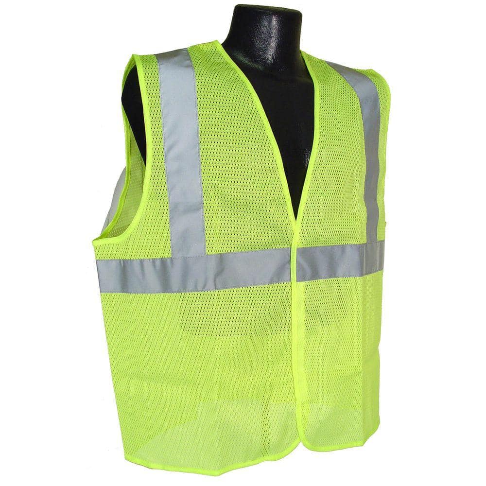 5XL ANSI CLASS 2 Reflective Tape High Visibility Neon Green Survey ...