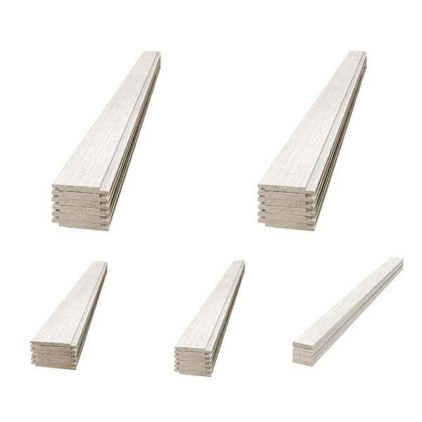 Barn Wood White Shiplap & Trim Bundle
