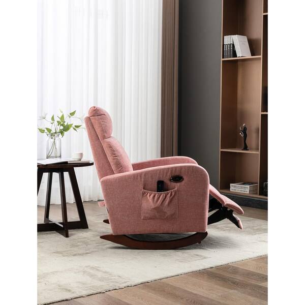 pink massage chair