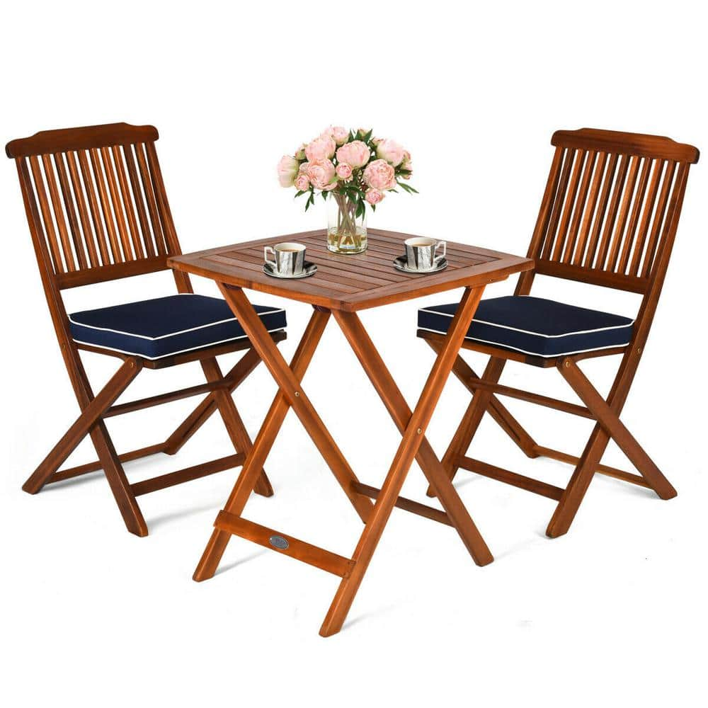 Canvas cabana folding online bistro set