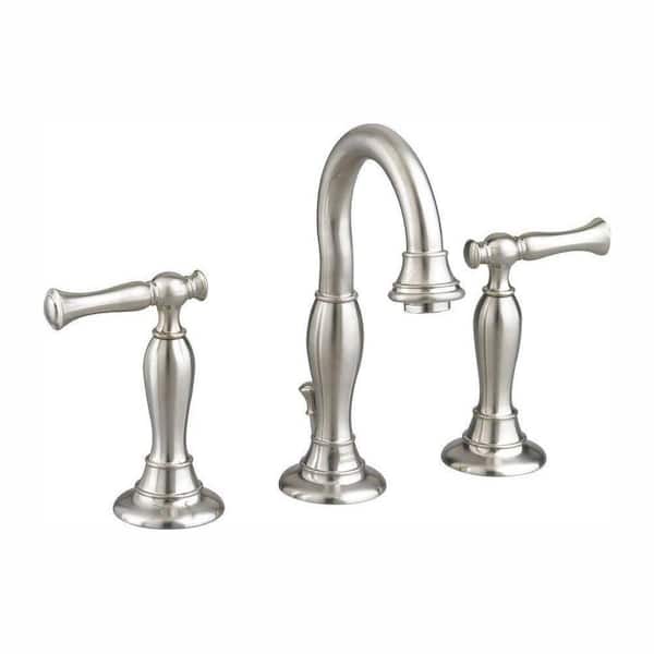 American Standard Quentin 8 in. Widespread 2-Handle High Arc Bathroom Faucet in Brushed Nickel