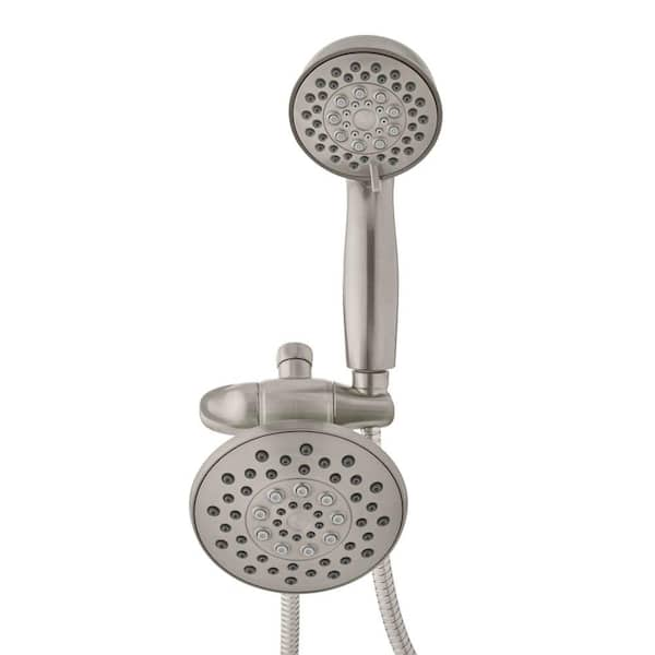 https://images.thdstatic.com/productImages/5dad8777-bd9f-402b-baaf-4fbe7e5dc53d/svn/brushed-nickel-glacier-bay-dual-shower-heads-hd58302-0504-c3_600.jpg