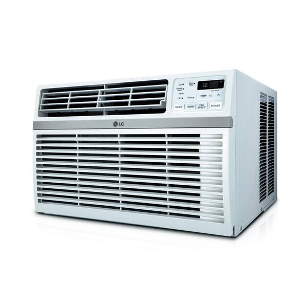 LG 18,000 BTU Window Air Conditioner with Remote in White