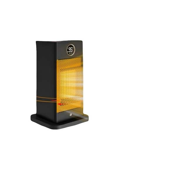 1500-Watt 10 in. H Electric Oscillation Rome Space Convection Ceramic Heater Humidifier ECO Mode Adjustable Thermostat