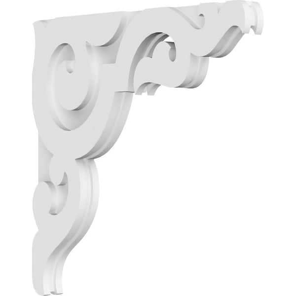 Ekena Millwork 1-7/8 in. x 20 in. x 20 in. PVC Rotherham Corbel