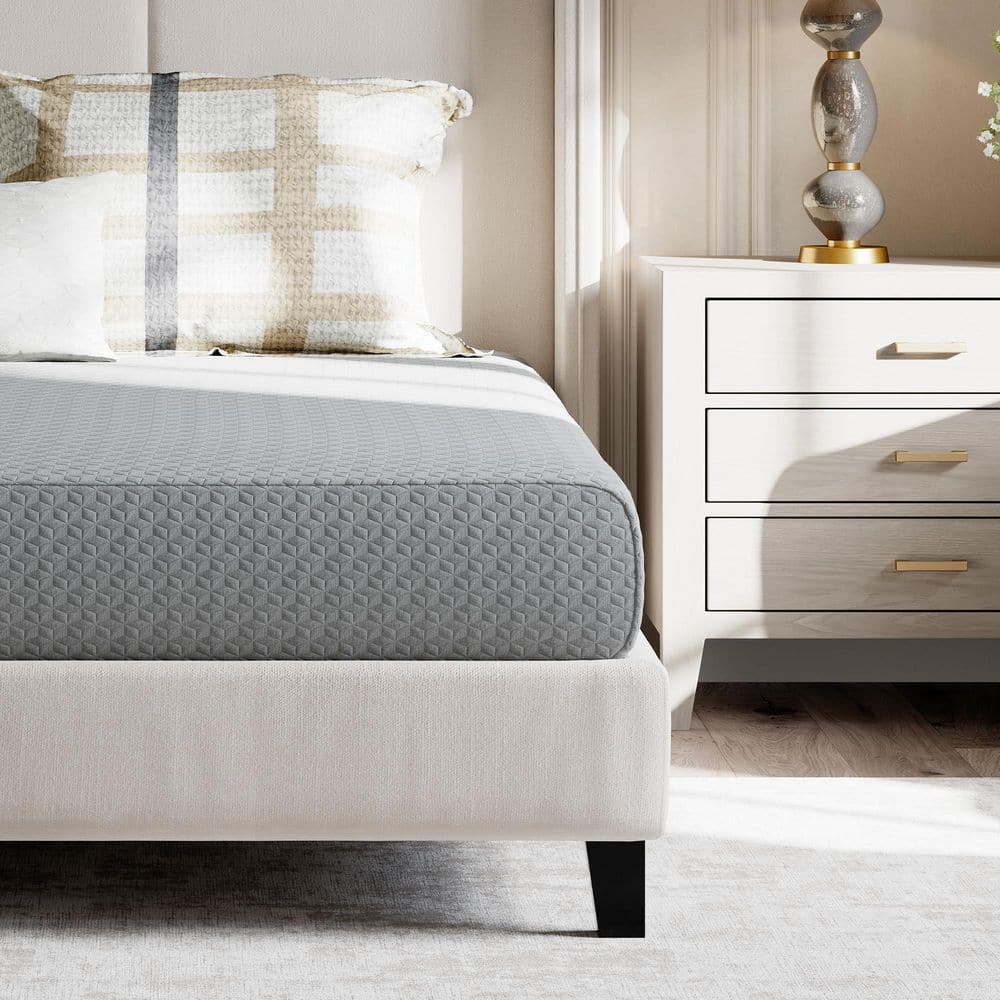 Cooling Mattress 5 in. Twin Gel Memory Foam Mattress Topper
