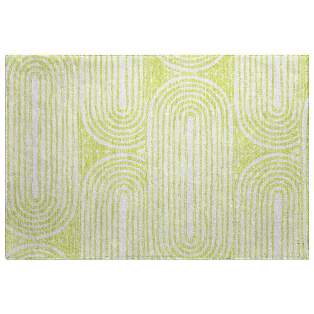 Dream Shag Premium Machine Washable Abstract ADS540 Green 3 ft. x 4 ft. Area Rug price history on PriceWatchPro