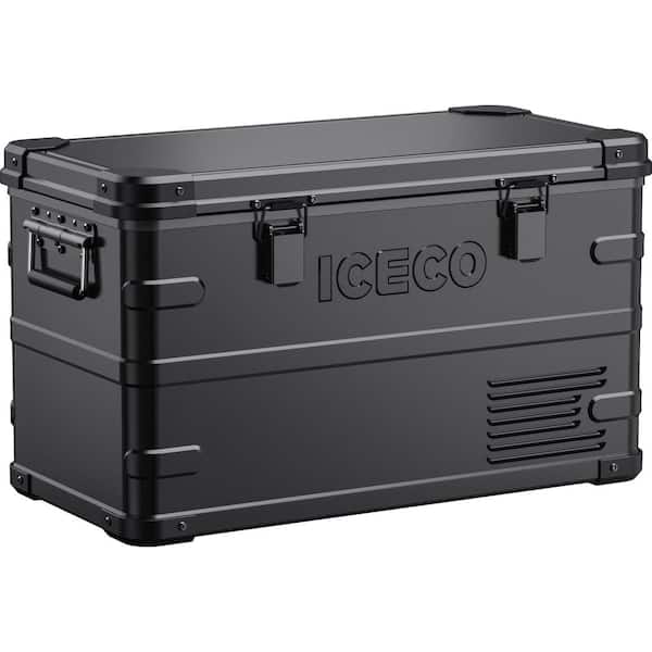 ICECO APL35 Aluminum 1.24 cu. ft. Manual Defrost Dual Zone
