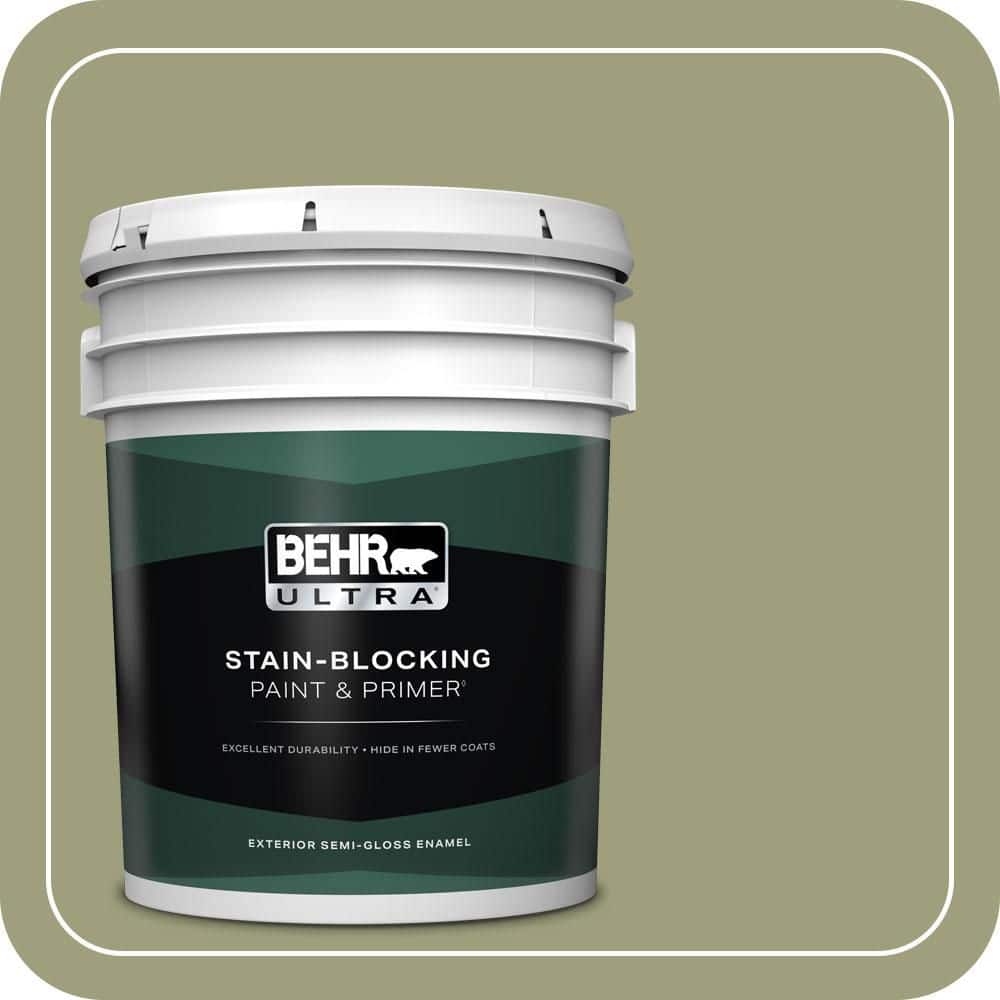 5 gal. #BIC-57 French Parsley Semi-Gloss Enamel Exterior Paint & Primer price history on PriceWatchPro
