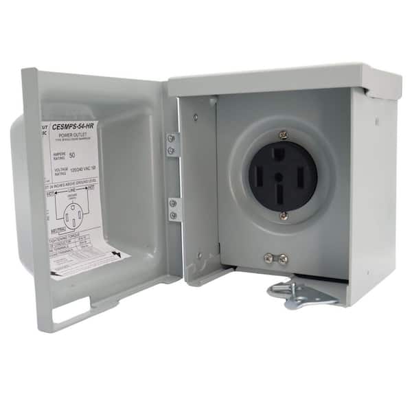 Connecticut Electric 50-Amp RV Power Outlet