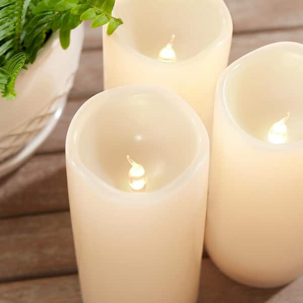 Large Fern Flameless Candle Cover With 1 Free Electric Tea Light. Backyard  Tabletop Lighting. Outdoor Patio Decor. Battery Lights. LED. 