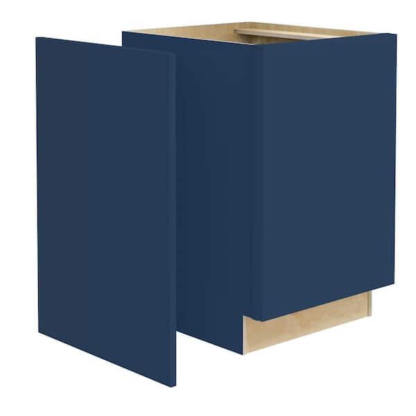 Home Decorators Collection Hargrove 0.75 in. W x 24 in. D x 34.5 in. H Base Matching End Panel in Vessel Blue