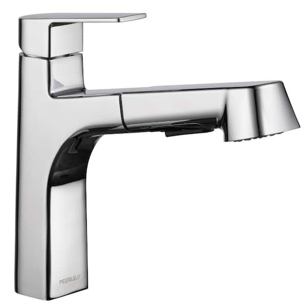 Peerless Xander Single-Handle Pull-Out Sprayer Kitchen Faucet in Chrome