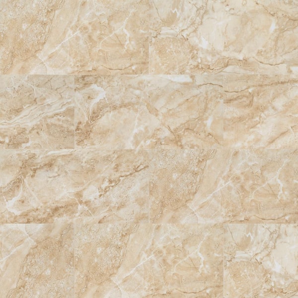 MSI Cancun Beige 12 in. x 24 in. Matte Ceramic Stone Look Floor and Wall Tile (16 sq. ft./Case)