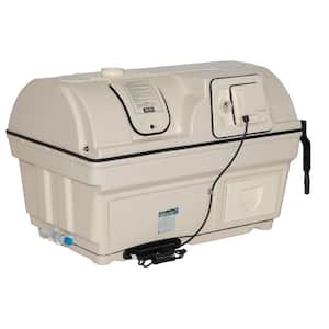 Centrex 2000 Electric Waterless High Capacity Central Composting Toilet System in Bone