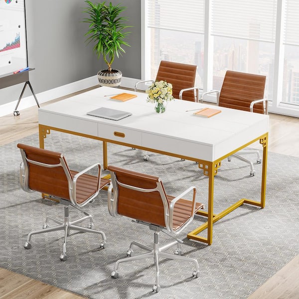 https://images.thdstatic.com/productImages/5db35f2a-14af-43f9-96e9-744ed4277fab/svn/white-gold-tribesigns-way-to-origin-executive-desks-hd-c0796-hyf-4f_600.jpg